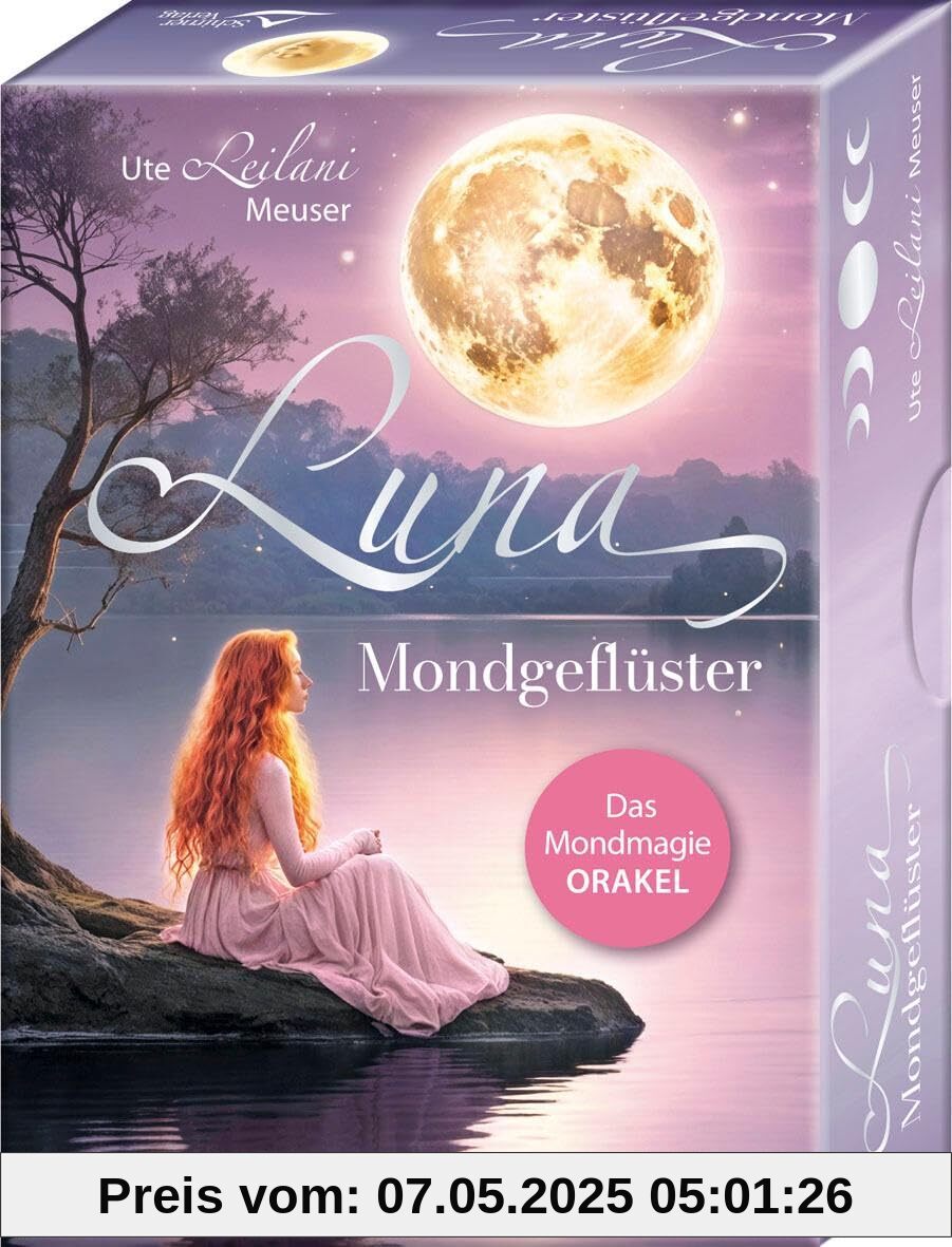 Luna – Mondgeflüster - Das Mondmagie-Orakel: Set mit Buch und 40 Karten Luna – Mondgeflüster - Das Mondmagie-Orakel: Set mit Buch und 40 Karten