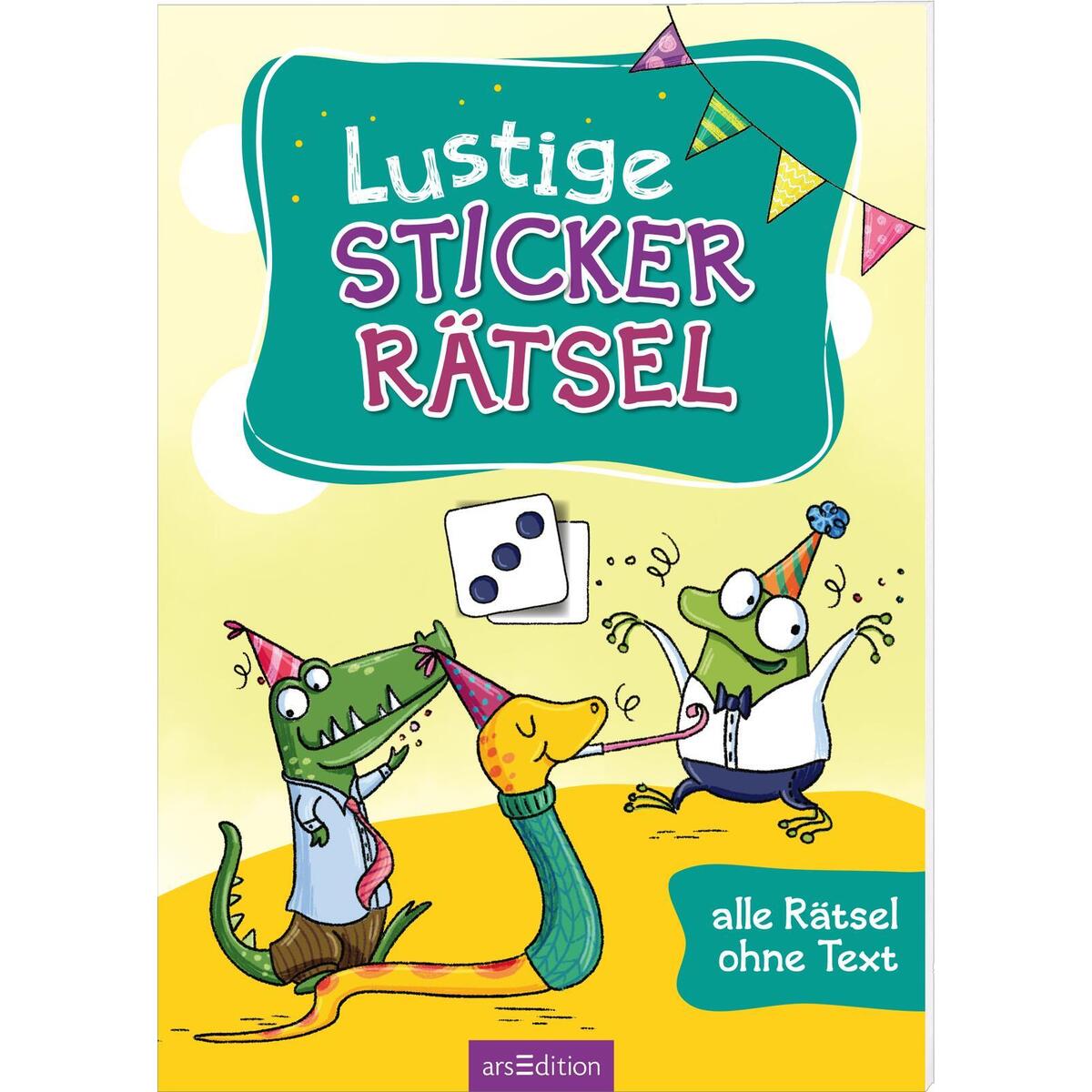 Lustige Sticker-Rätsel von Ars Edition GmbH