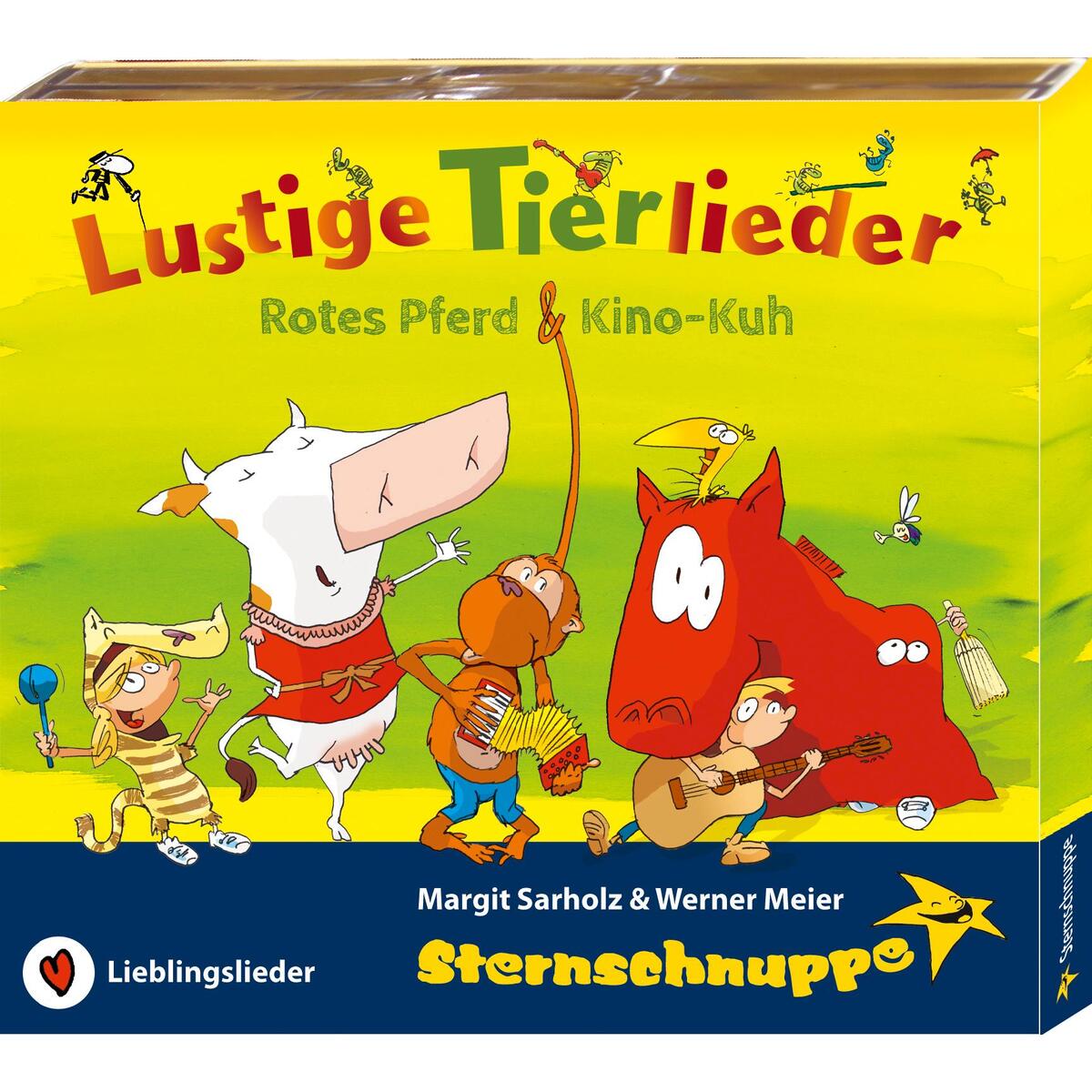Lustige Tierlieder von Sternschnuppe Verlag Gbr