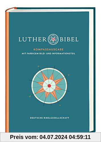 Lutherbibel revidiert 2017. Kompass-Ausgabe: Mit 96seitigem Informationsteil und Apokryphen