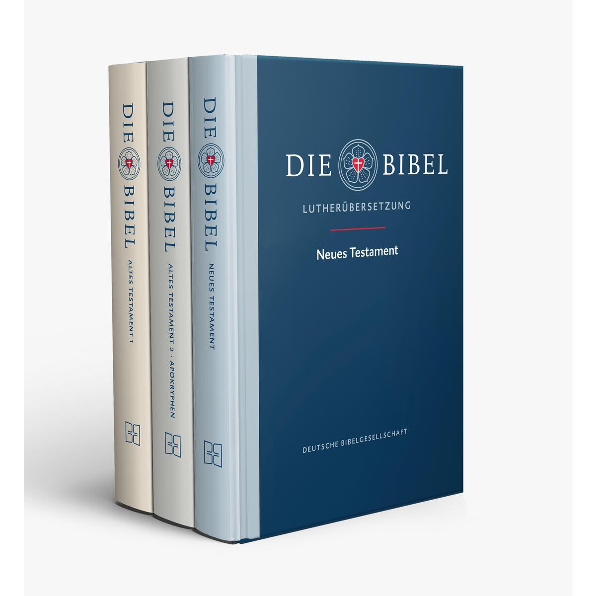 Lutherbibel. Dreibändige Ausgabe im Großdruck von Deutsche Bibelges.