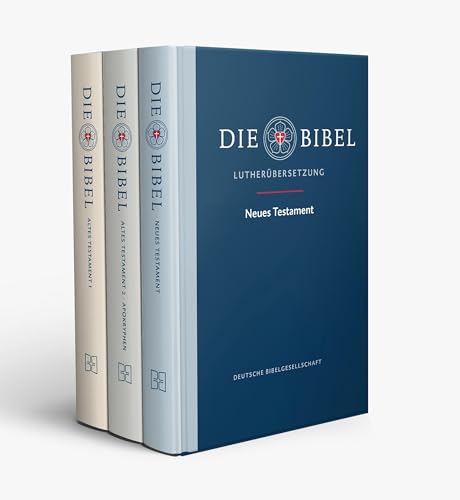 Lutherbibel. Dreibändige Ausgabe im Großdruck: Revidiert 2017. Mit Apokryphen Lutherbibel. Dreibändige Ausgabe im Großdruck: Revidiert 2017. Mit Apokryphen von Deutsche Bibelgesellschaft
