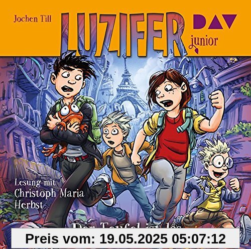 Luzifer junior – Teil 4: Der Teufel ist los: Lesung mit Christoph Maria Herbst (2 CDs)