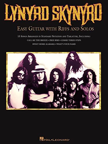 Lynyrd Skynyrd: Easy Guitar With Riffs And Solos (TAB Book): Noten, Grifftabelle für Gitarre