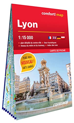 Lyon mini (comfort! map) von ExpressMap Polska