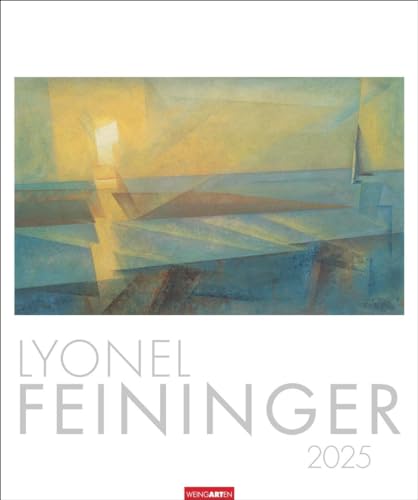 Lyonel Feininger Kalender 2025: Kubismus und Expressionismus in einem Kunstkalender im Großformat. Jahres-Wandkalender 2025, Format 46 x 55 cm.