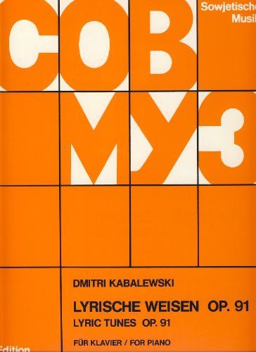 Lyric Tunes: for piano. op. 91. piano. von BOOSEY