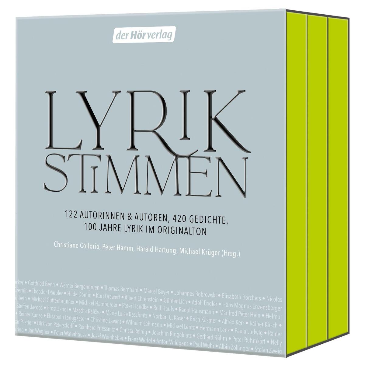 Lyrikstimmen von Hoerverlag DHV Der