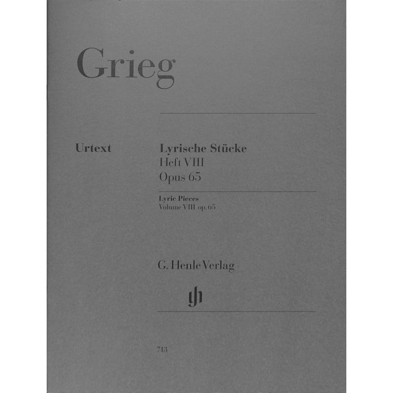 Lyrische Stücke 8 op 65