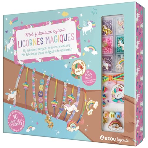Ma boîte à bijoux - Mes fabuleux bijoux licornes magiques von AUZOU