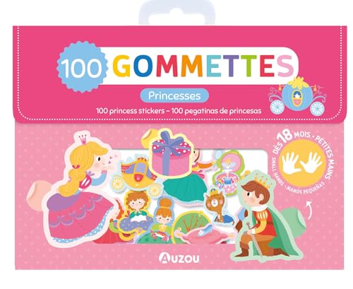 MA POCHETTE DE 100 GOMMETTES - PRINCESSES: Dès 18 mois von AUZOU
