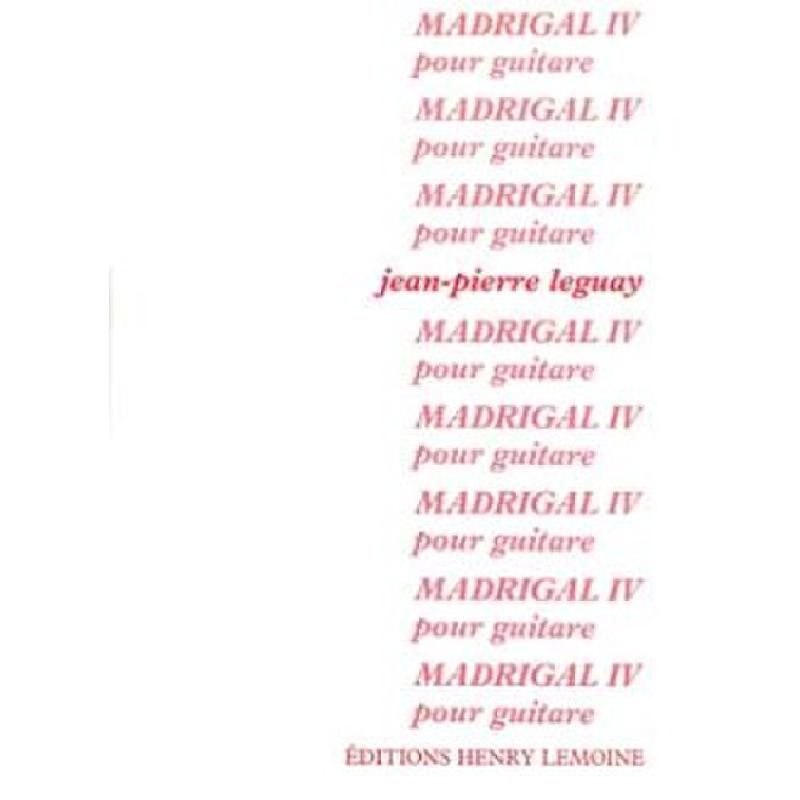 Madrigal 4