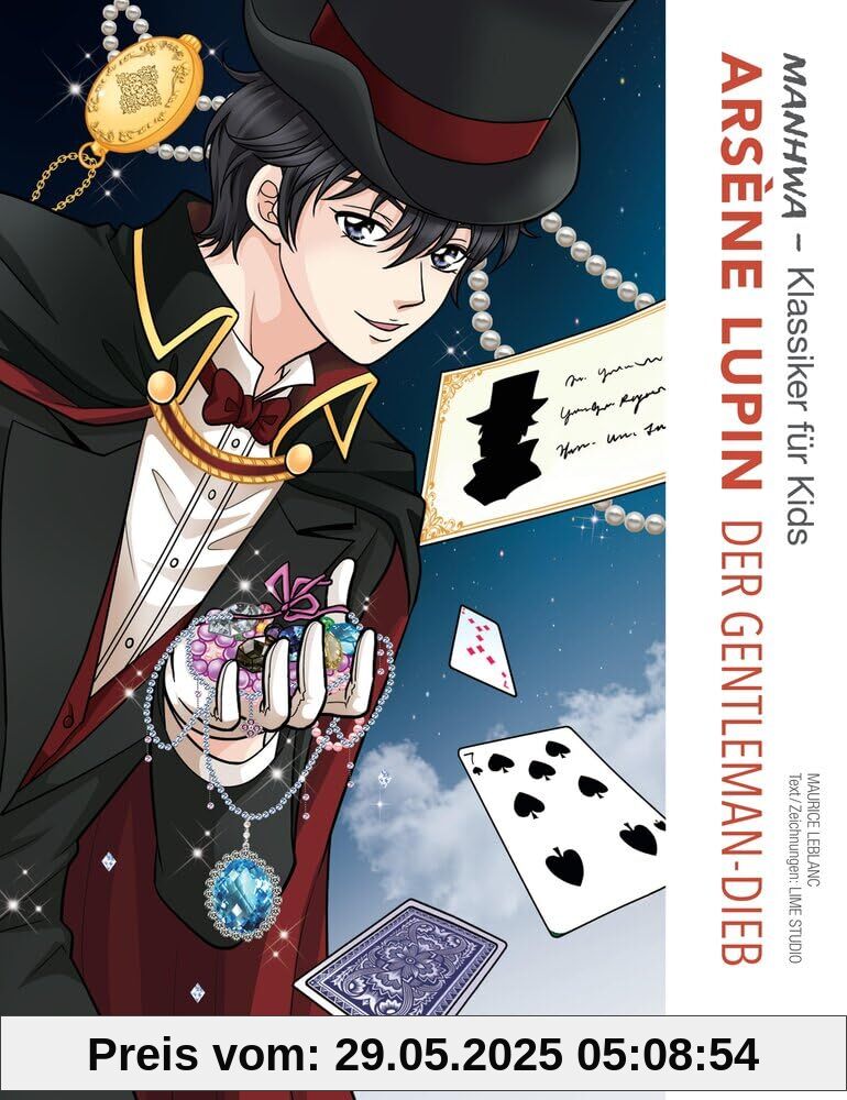 MANHWA - Klassiker für Kids - Arsène Lupin (komplett in Farbe): Der Klassiker im angesagten Manhwa-Stil - Weltliteratur im neuen Gewand für junge Leser ab 8 Jahren