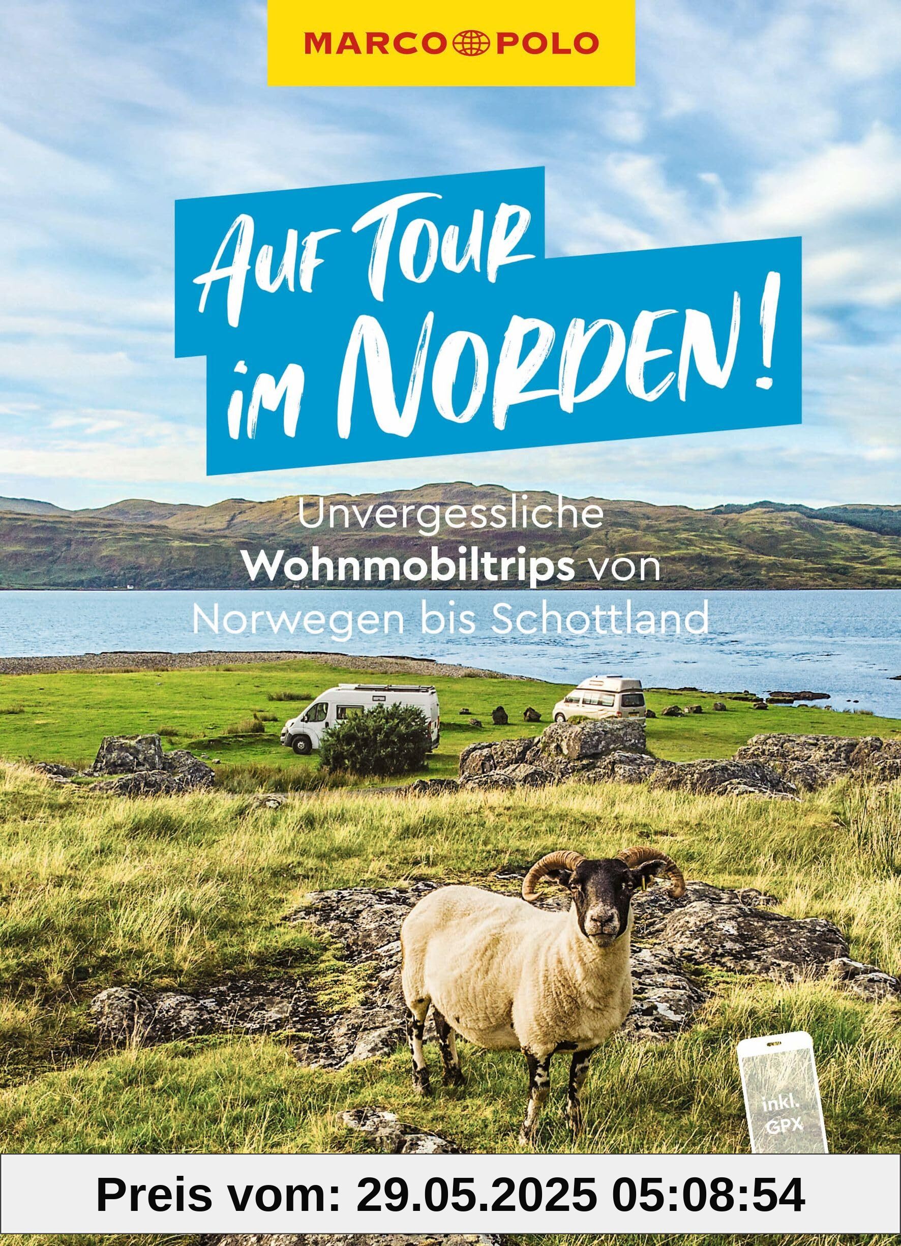 MARCO POLO Bildband Auf Tour im Norden! Unvergessliche Wohnmobiltrips von Norwegen bis Schottland