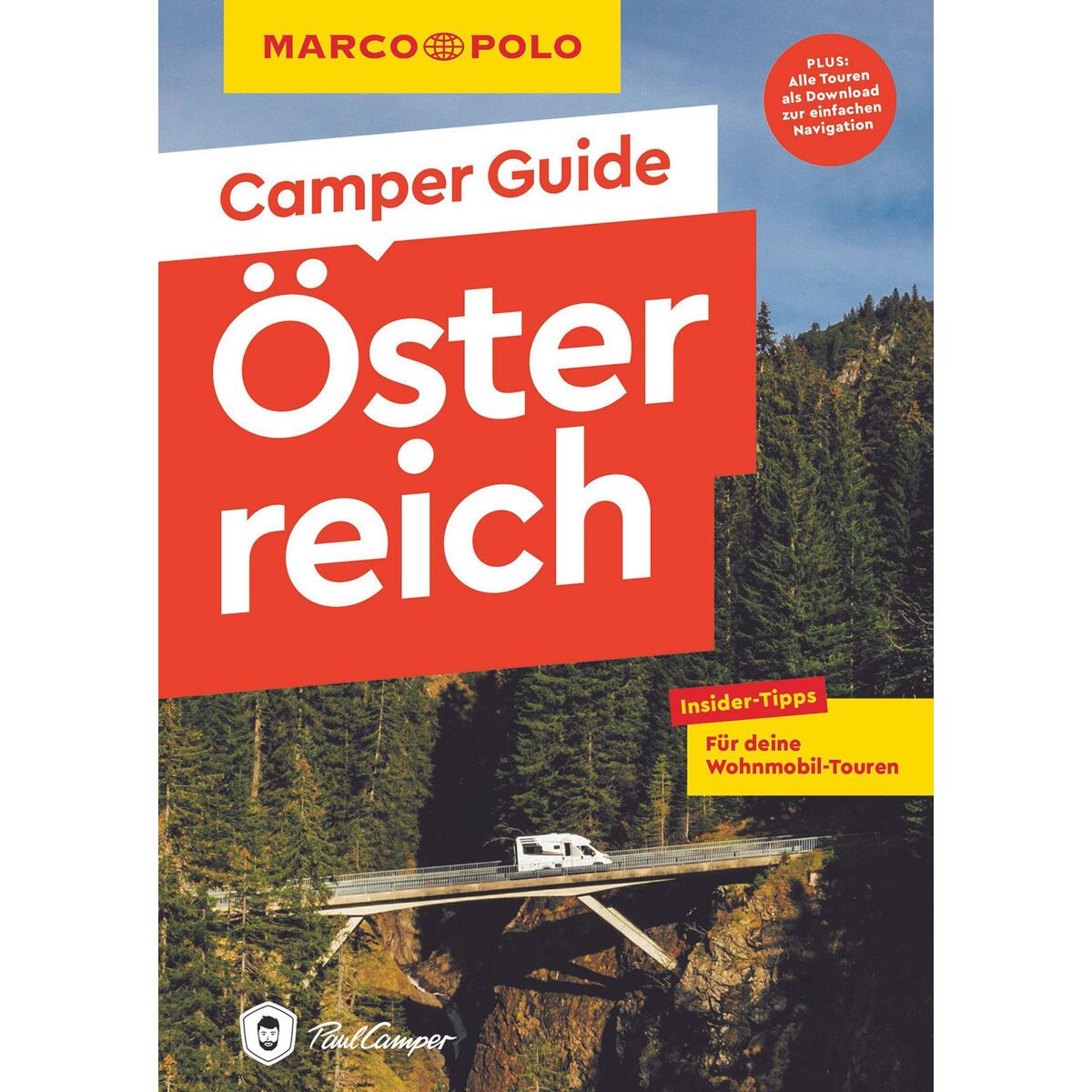 MARCO POLO Camper Guide Österreich von Mairdumont