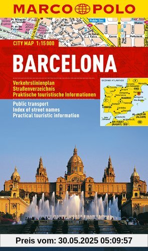 MARCO POLO Cityplan Barcelona 1:15 000 MARCO POLO Cityplan Barcelona 1:15 000