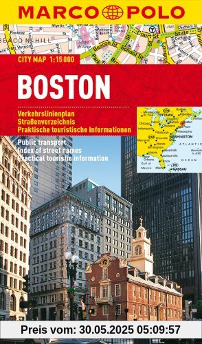 MARCO POLO Cityplan Boston 1:15 000 MARCO POLO Cityplan Boston 1:15 000