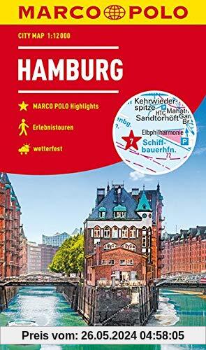 MARCO POLO Cityplan Hamburg 1:12.000 (MARCO POLO Citypläne)