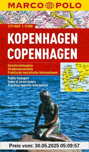 MARCO POLO Cityplan Kopenhagen 1:15 000 MARCO POLO Cityplan Kopenhagen 1:15 000