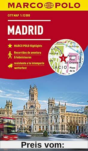 MARCO POLO Cityplan Madrid 1:12 000 (MARCO POLO Citypläne)