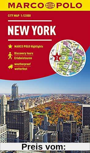 MARCO POLO Cityplan New York 1:12 000 (MARCO POLO Citypläne)
