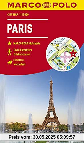 MARCO POLO Cityplan Paris 1:12 000 (MARCO POLO Citypläne)