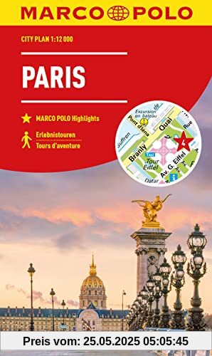MARCO POLO Cityplan Paris 1:12.000