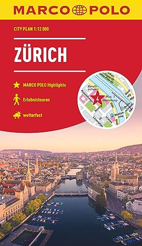 MARCO POLO Cityplan Zürich 1:12.000 von MAIRDUMONT