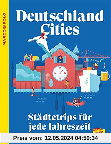 MARCO POLO Deutschland Cities: Städtetrips für jede Jahreszeit (MARCO POLO Reiseführer)