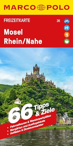 MARCO POLO Freizeitkarte 26 Mosel, Rhein/Nahe 1:115.000