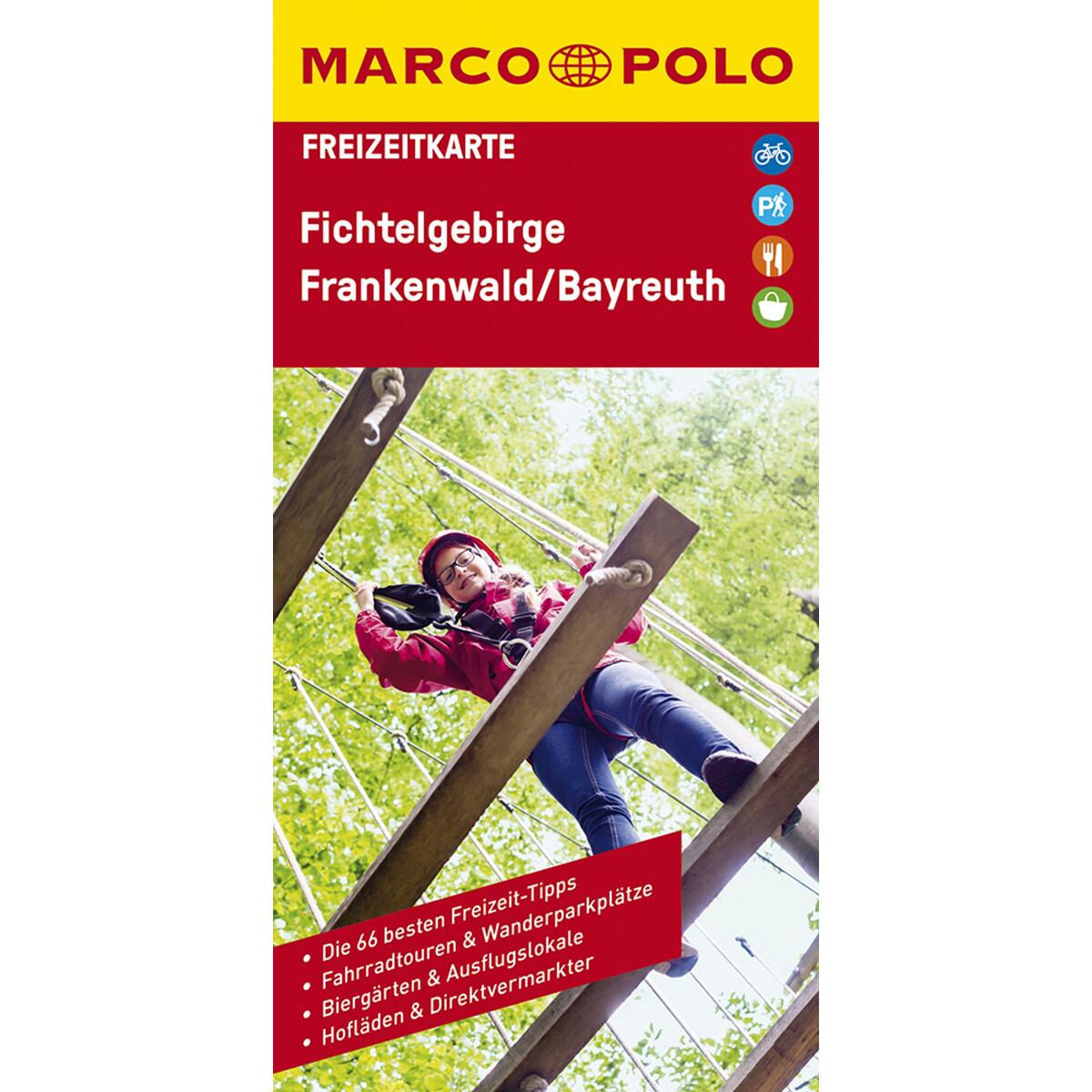 MARCO POLO Freizeitkarte 29 Fichtelgebirge, Frankenwald, Bayreuth 1:100.000 MARCO POLO Freizeitkarte 29 Fichtelgebirge, Frankenwald, Bayreuth 1:100.000 von Mairdumont