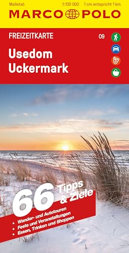 MARCO POLO Freizeitkarte 9 Usedom, Uckermark 1:100.000 von MARCO POLO ein Imprint von MAIRDUMONT