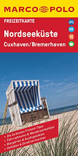 MARCO POLO Freizeitkarte 6 Nordseeküste 1:110.000: Cuxhaven/Bremerhaven von MAIRDUMONT