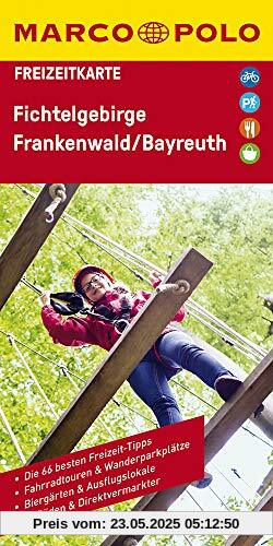 MARCO POLO Freizeitkarte Deutschland Blatt 29 Fichtelgebirge, Frankenwald: 1:100 000, Bayreuth MARCO POLO Freizeitkarte Deutschland Blatt 29 Fichtelgebirge, Frankenwald: 1:100 000, Bayreuth