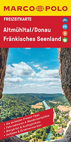 MARCO POLO Freizeitkarte 36 Altmühltal, Donau, Fränkisches Seenland 1:110.000: 1:110 000, Fränkisches Seenland MARCO POLO Freizeitkarte 36 Altmühltal, Donau, Fränkisches Seenland 1:110.000: 1:110 000, Fränkisches Seenland