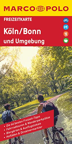 MARCO POLO Freizeitkarte 21 Köln, Bonn und Umgebung 1:110.000 von Mairdumont