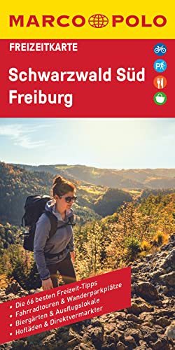 MARCO POLO Freizeitkarte 40 Schwarzwald Süd, Freiburg 1:100.000 von Mairdumont