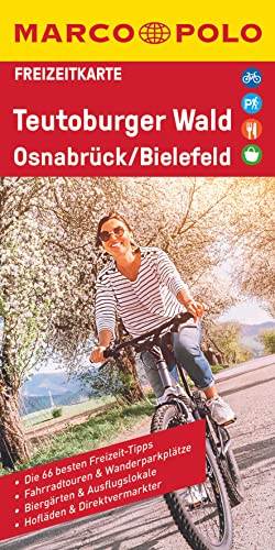 MARCO POLO Freizeitkarte 13 Teutoburger Wald, Osnabrück, Bielefeld 1:110.000: 1:110 000, Osnabrück/Bielefeld MARCO POLO Freizeitkarte 13 Teutoburger Wald, Osnabrück, Bielefeld 1:110.000: 1:110 000, Osnabrück/Bielefeld