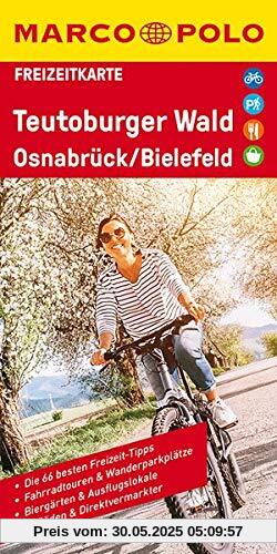 MARCO POLO Freizeitkarte Teutoburger Wald, Osnabrück, Bielefeld MARCO POLO Freizeitkarte Teutoburger Wald, Osnabrück, Bielefeld