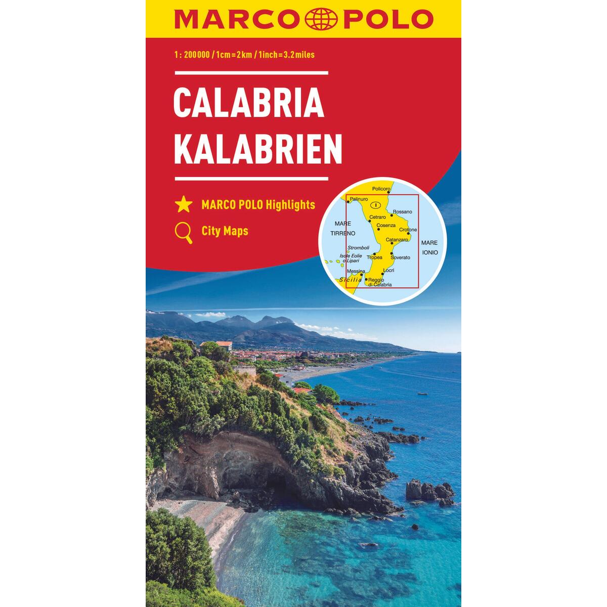 MARCO POLO Karte Italien 13. Kalabrien 1:200 000 MARCO POLO Karte Italien 13. Kalabrien 1:200 000 von Mairdumont