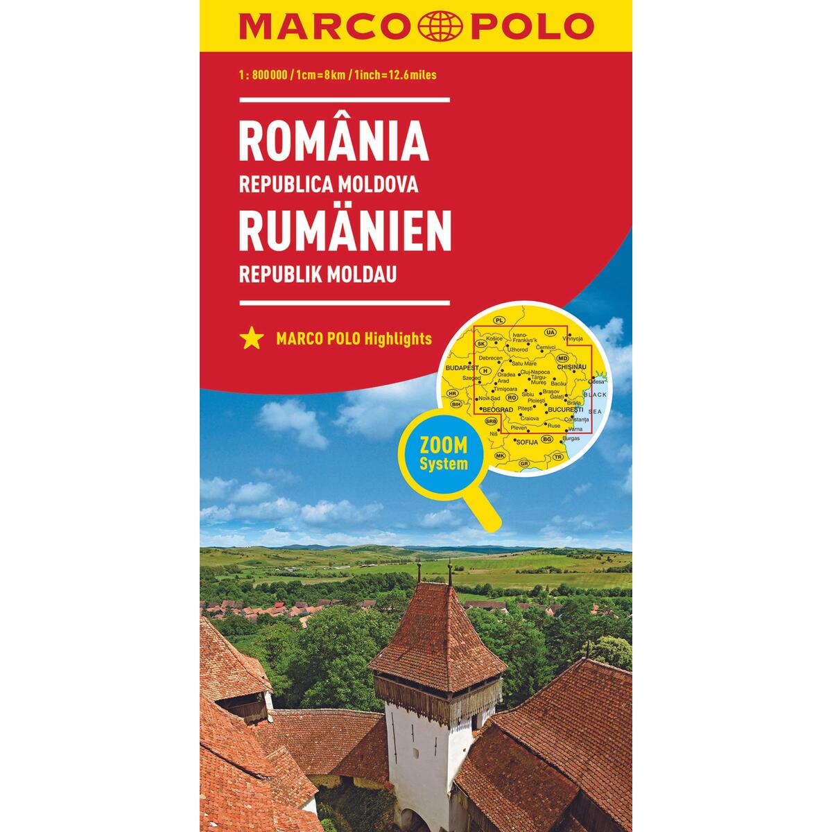 MARCO POLO Länderkarte Rumänien, Republik Moldau 1:800.000 MARCO POLO Länderkarte Rumänien, Republik Moldau 1:800.000 von Mairdumont