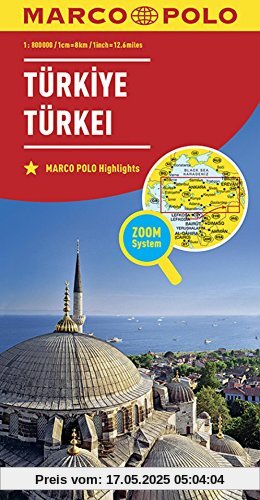 MARCO POLO Länderkarte Türkei 1:800 000 (MARCO POLO Länderkarten)