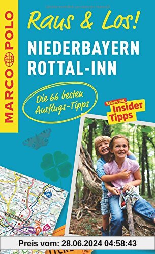 MARCO POLO Raus & Los! Niederbayern, Rottal-Inn: Guide und große Erlebnis-Karte in praktischer Schutzhülle