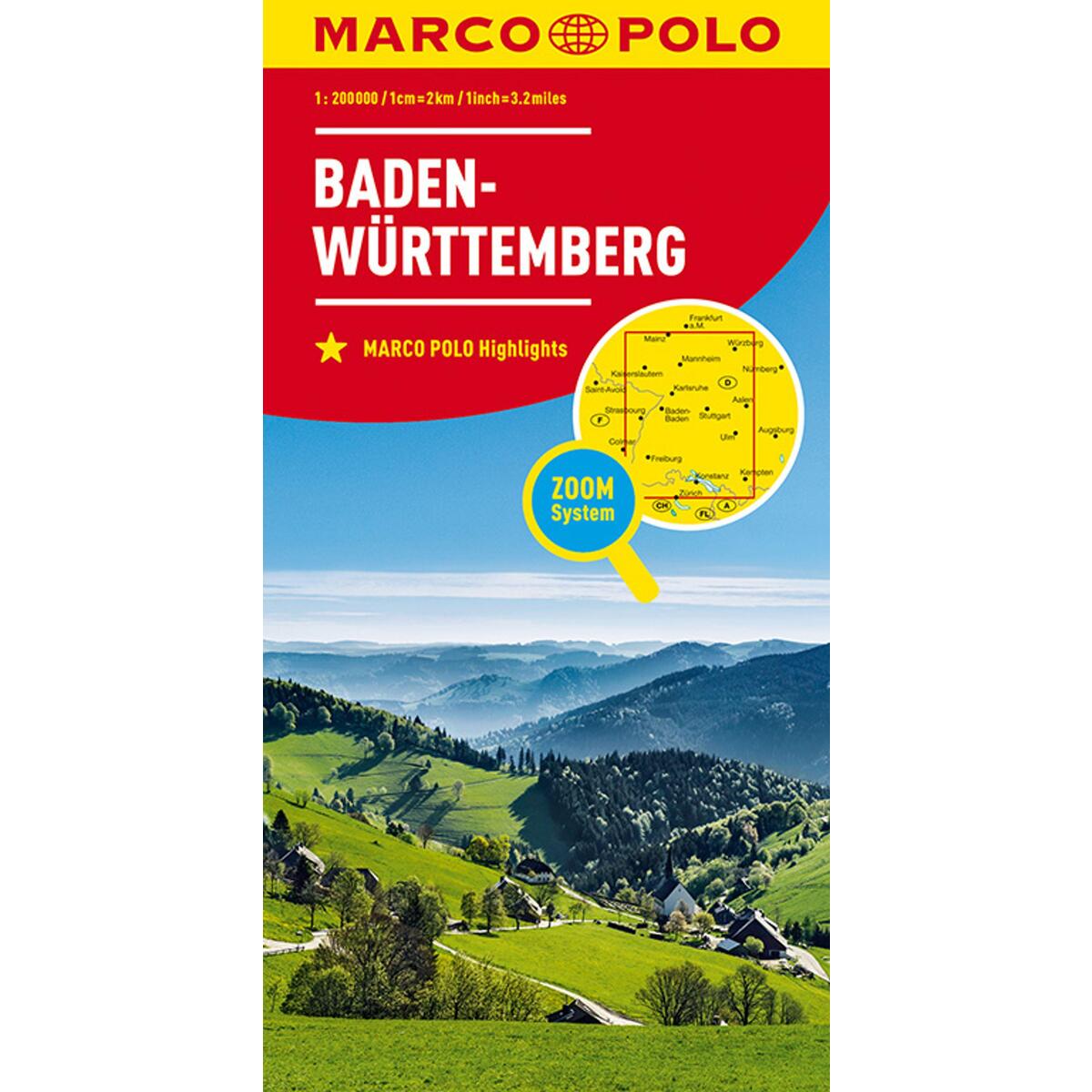 MARCO POLO Regionalkarte Deutschland 11 Baden-Württemberg 1:200.000 MARCO POLO Regionalkarte Deutschland 11 Baden-Württemberg 1:200.000 von Mairdumont