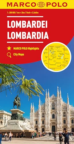 MARCO POLO Regionalkarte Italien 02 Lombardei, Oberitalienische Seen 1:200.000 MARCO POLO Regionalkarte Italien 02 Lombardei, Oberitalienische Seen 1:200.000