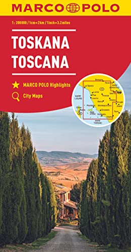 MARCO POLO Regionalkarte Italien 07 Toskana 1:200.000: Wegenkaart Schaal 1 : 200.000 MARCO POLO Regionalkarte Italien 07 Toskana 1:200.000: Wegenkaart Schaal 1 : 200.000