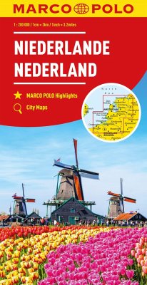 MARCO POLO Regionalkarte Niederlande 1:200.000 von Mairdumont