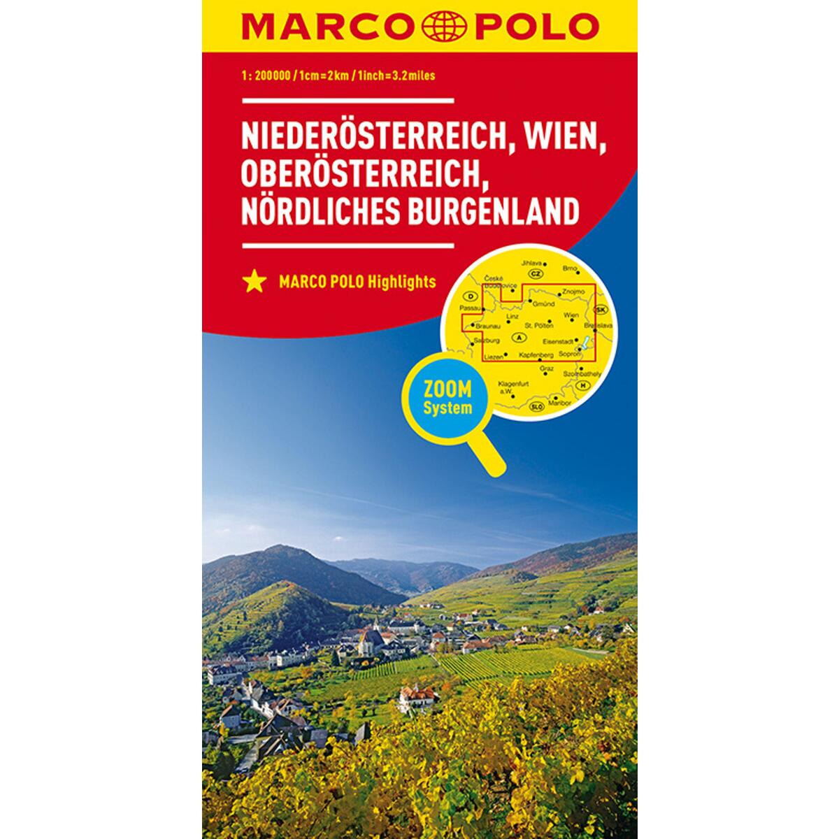 MARCO POLO Regionalkarte Österreich Blatt 01 Niederösterreich, Oberösterreich 1:... MARCO POLO Regionalkarte Österreich Blatt 01 Niederösterreich, Oberösterreich 1:... von Mairdumont