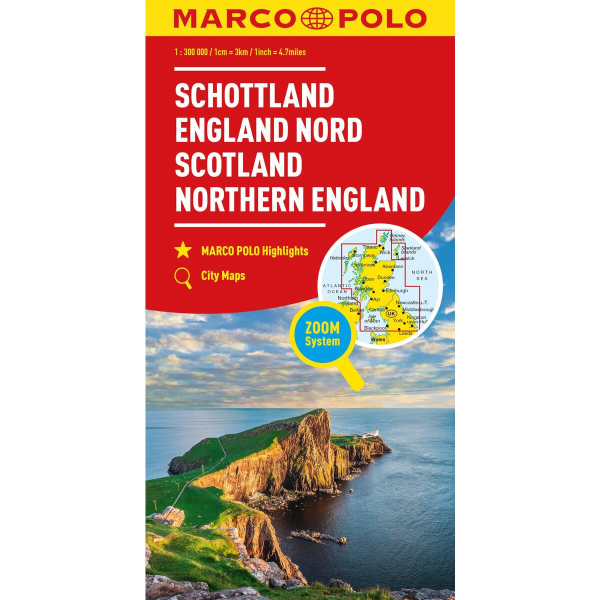 MARCO POLO Regionalkarte Schottland, England Nord 1:300.000 MARCO POLO Regionalkarte Schottland, England Nord 1:300.000 von Mairdumont