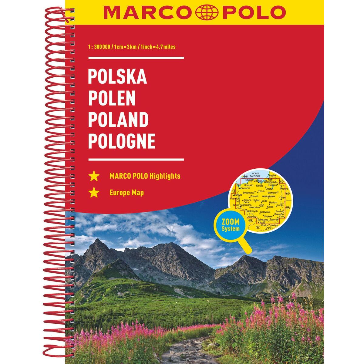 MARCO POLO ReiseAtlas Polen 1:300 000 MARCO POLO ReiseAtlas Polen 1:300 000 von Mairdumont